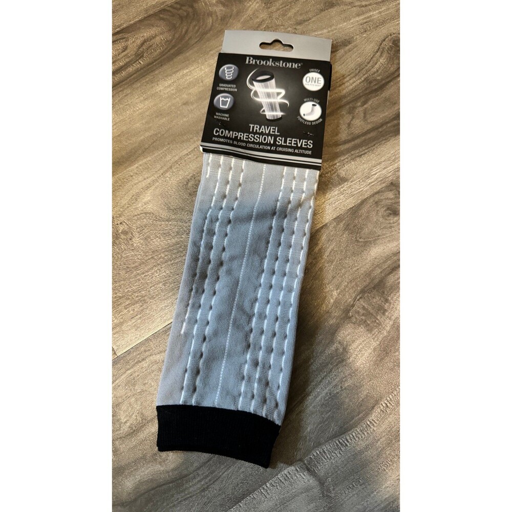 Brookstone Travel Circulation Compression Sleeves